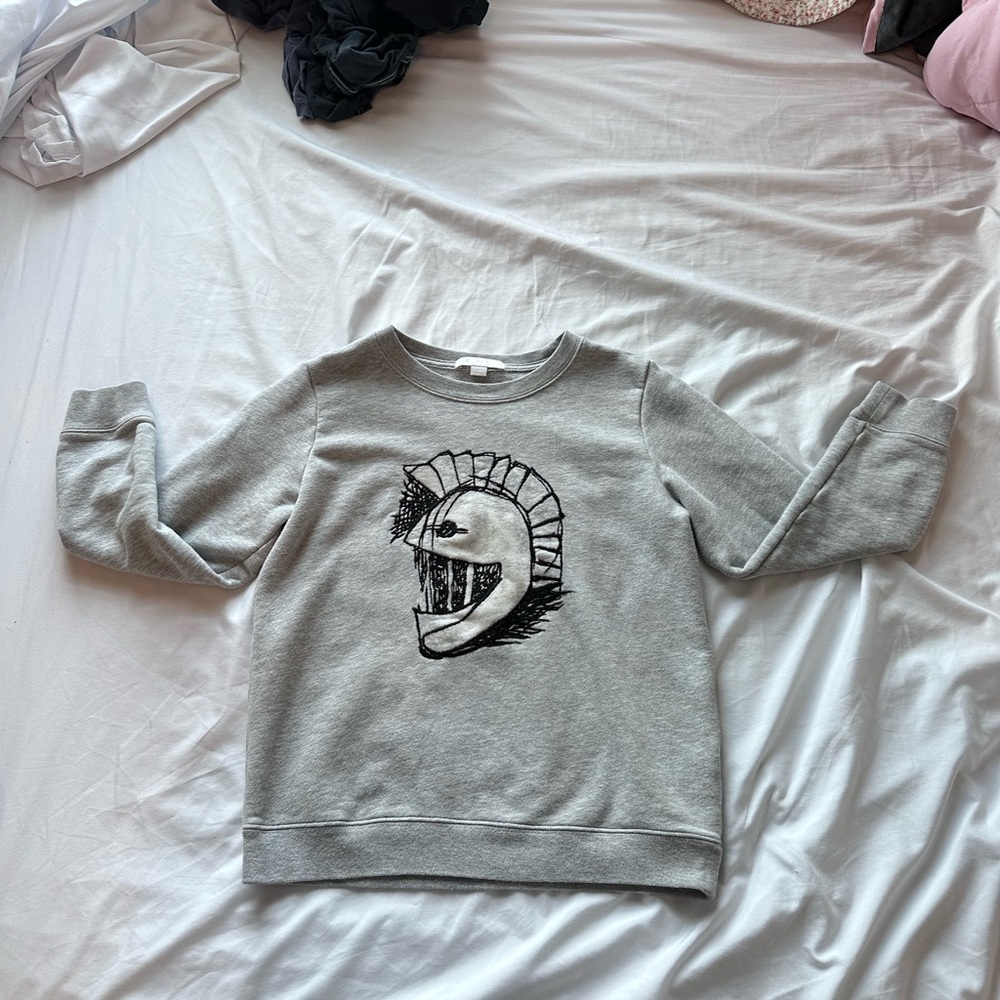 Authentic kids Burberry Sweatshirt with Helmet Design